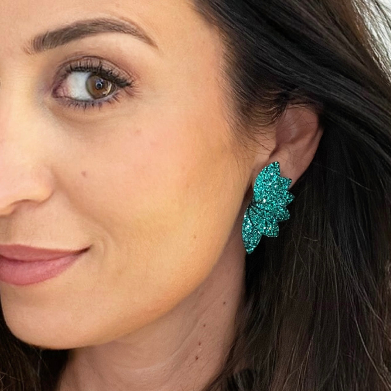 Boucles d'oreilles en cuir Gabrielle