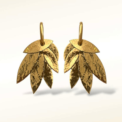 Boucles d'oreilles en cuir Sunshine