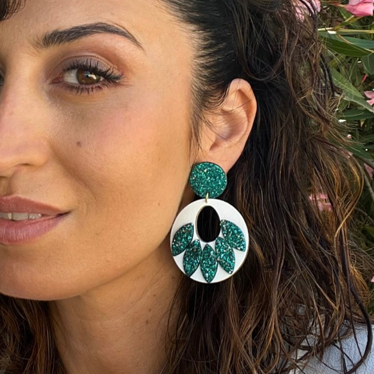 Boucles d'oreilles en cuir Jasmine