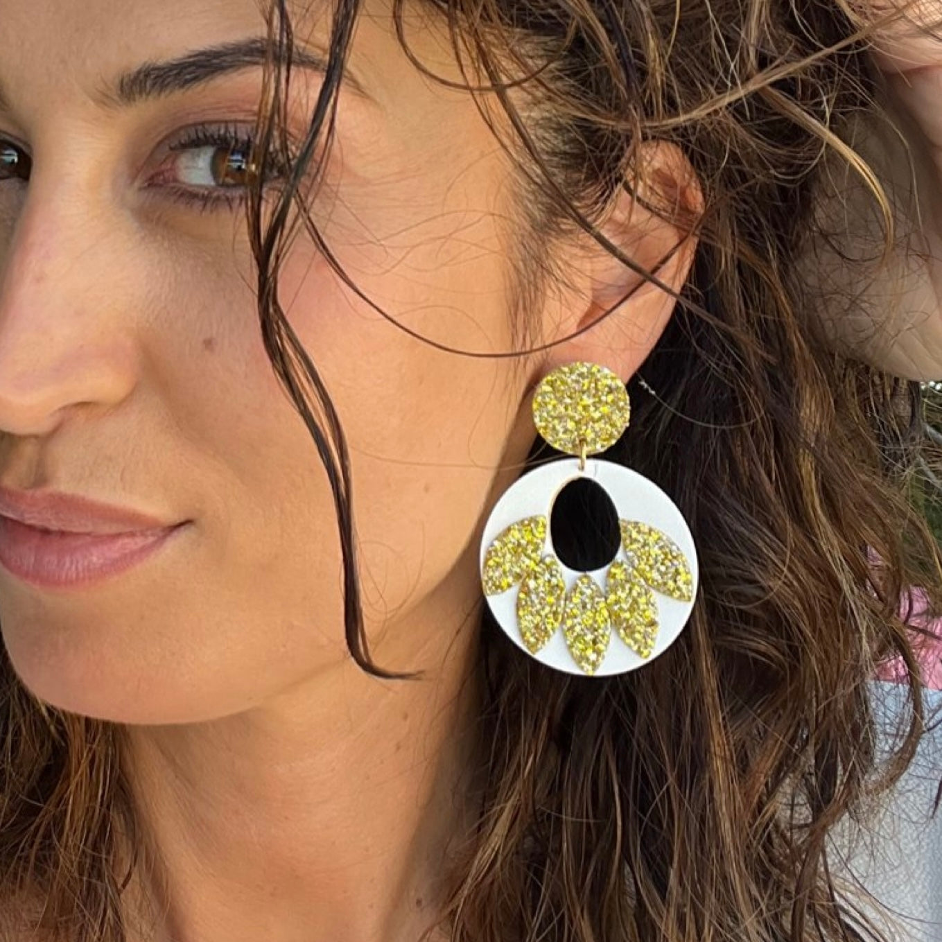 Boucles d'oreilles en cuir Jasmine