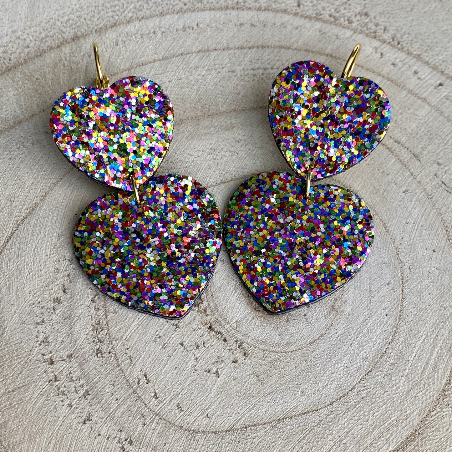 Boucles d'oreilles en cuir Amore Amore