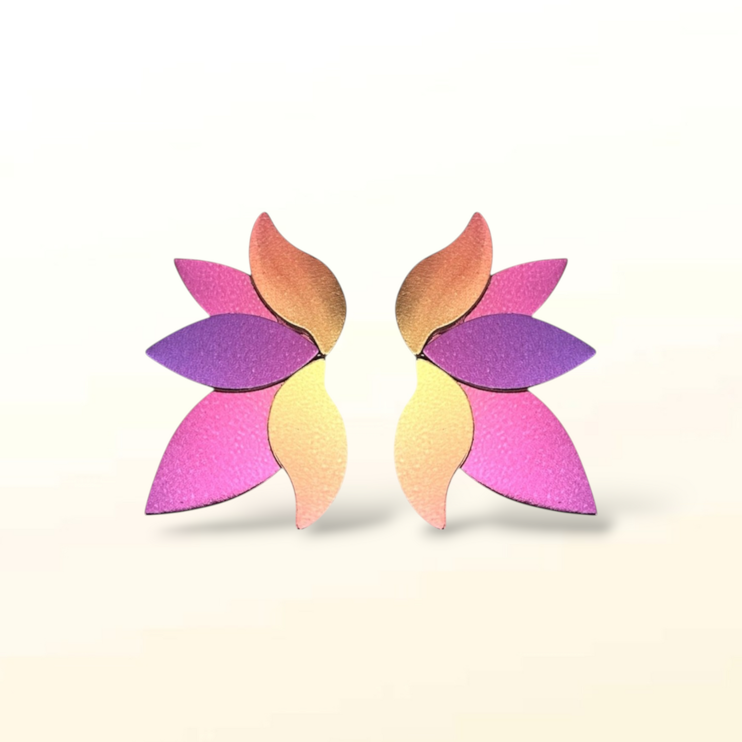 Boucles d'oreilles en cuir Florine