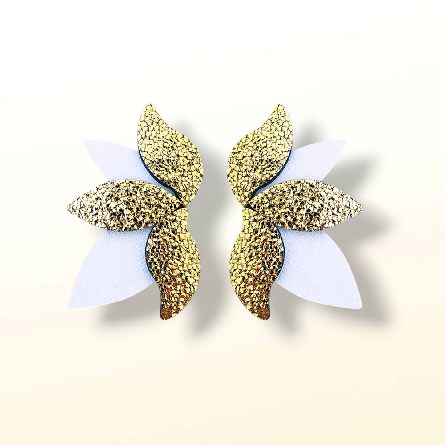Boucles d'oreilles en cuir Florine