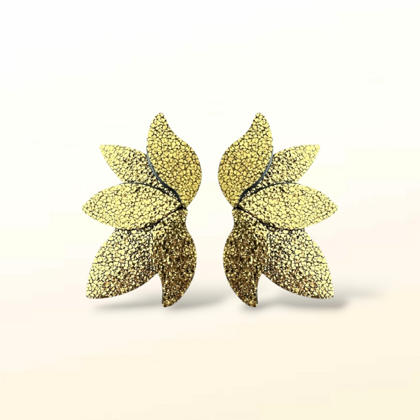 Boucles d'oreilles en cuir Florine