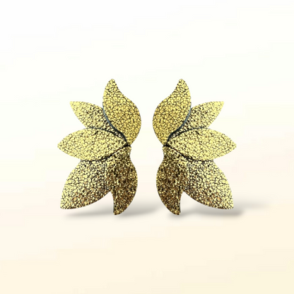 Boucles d'oreilles en cuir Florine