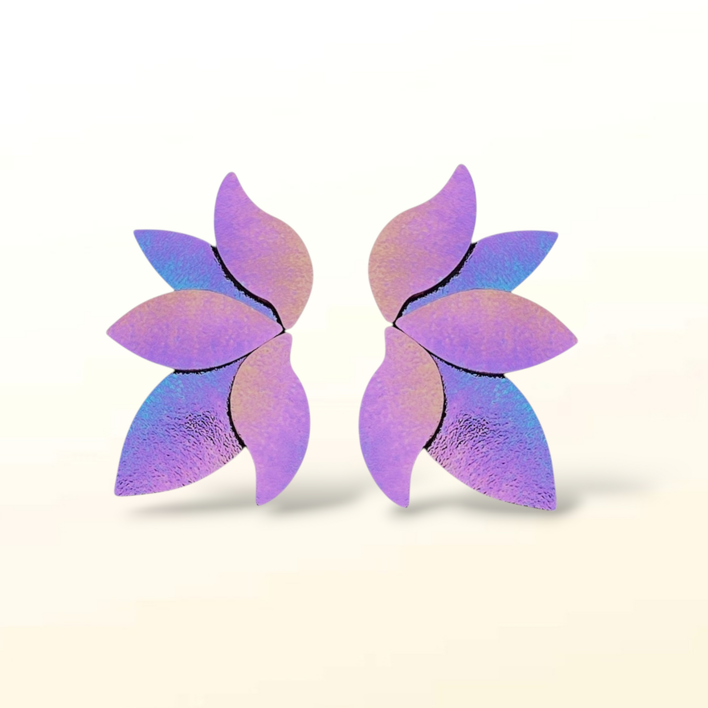 Boucles d'oreilles en cuir Florine