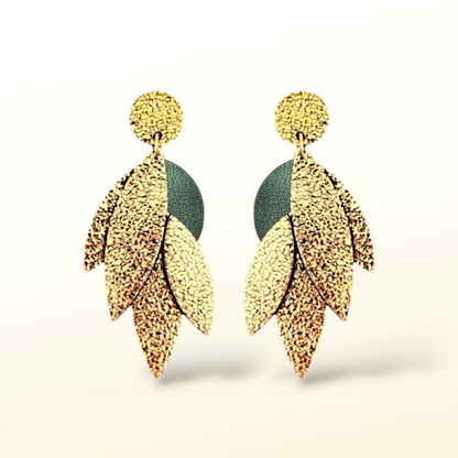 Boucles d'oreilles en cuir Sunny
