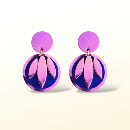 Boucles d'oreilles en cuir Salsa