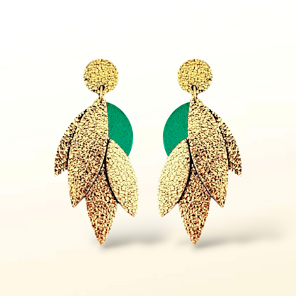 Boucles d'oreilles en cuir Sunny