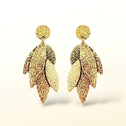 Boucles d'oreilles en cuir Sunny