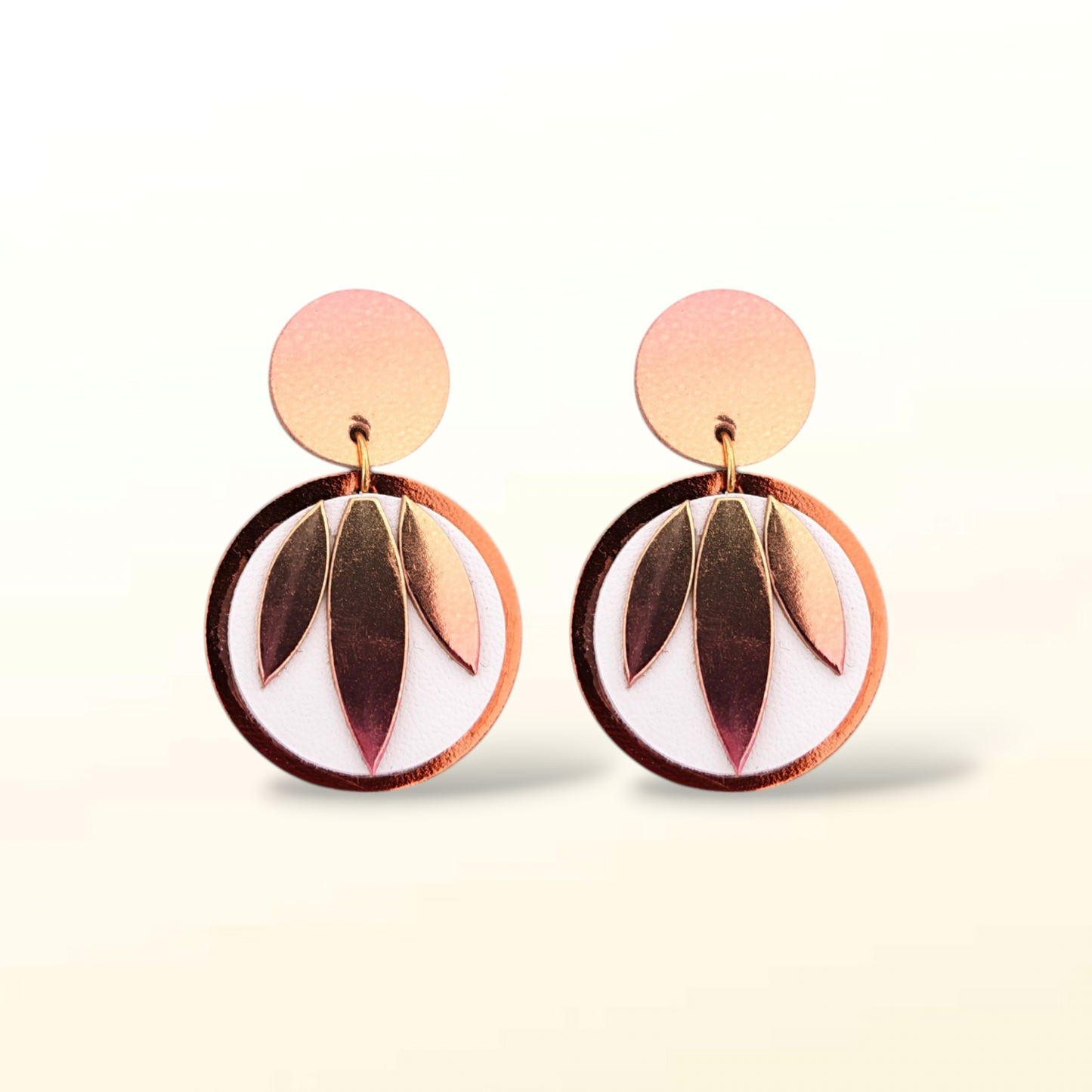 Boucles d'oreilles en cuir Salsa