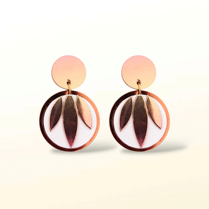 Boucles d'oreilles en cuir Salsa