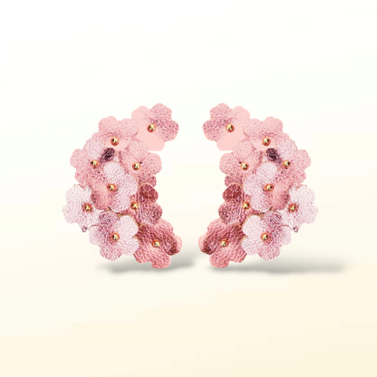 Boucles d'oreilles en cuir Mi-Avril