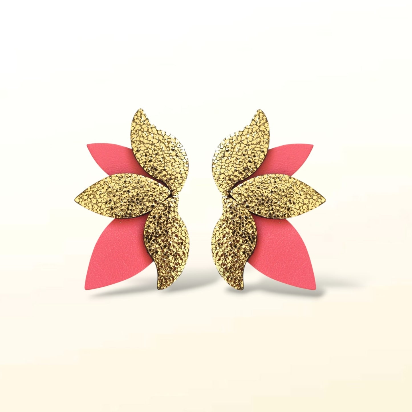 Boucles d'oreilles en cuir Florine