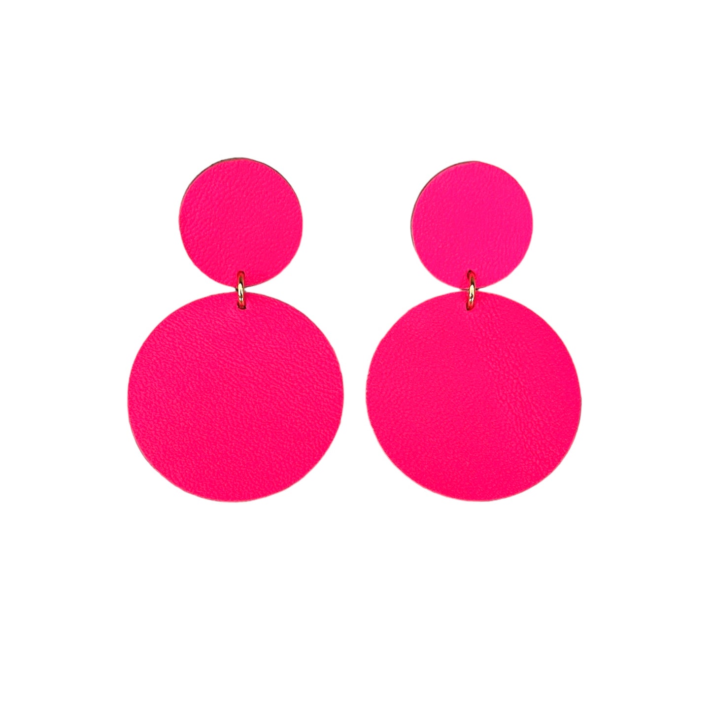 Boucles d'oreilles en cuir Caroline