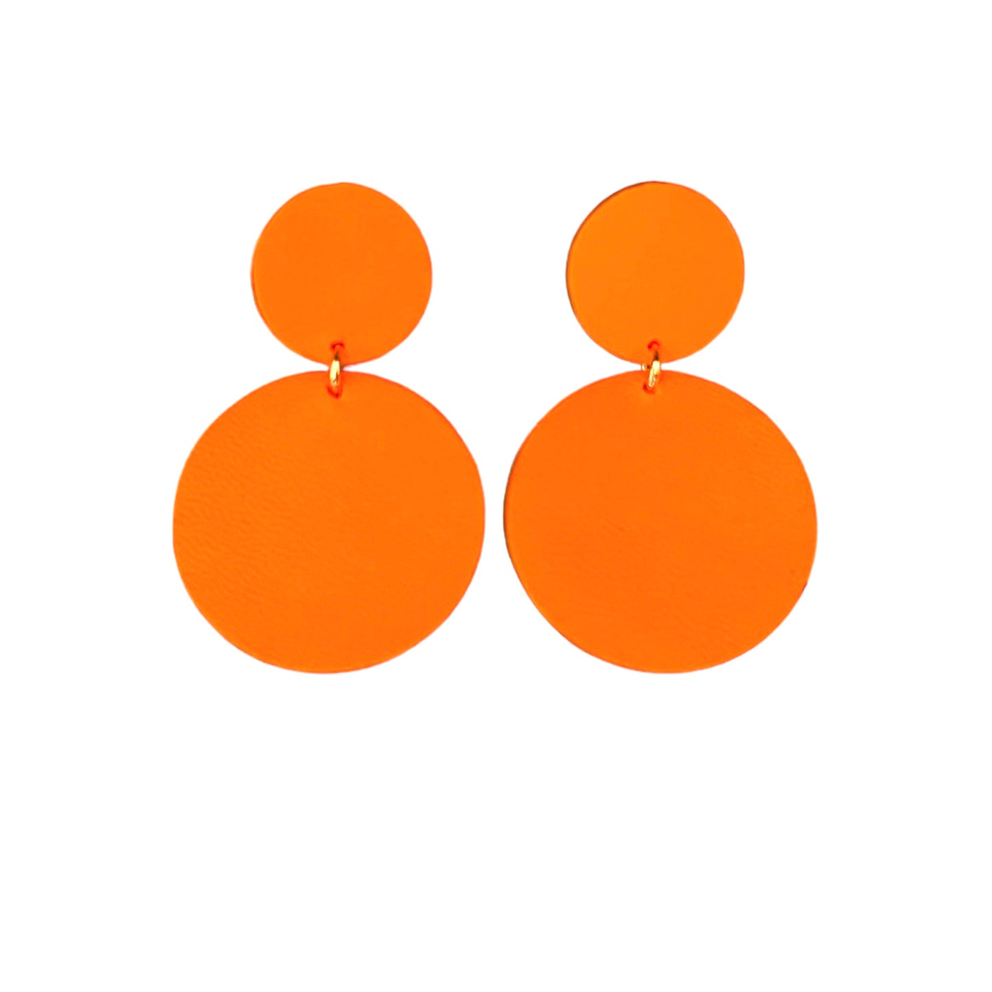 Boucles d'oreilles en cuir Caroline