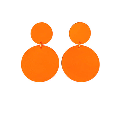 Boucles d'oreilles en cuir Caroline
