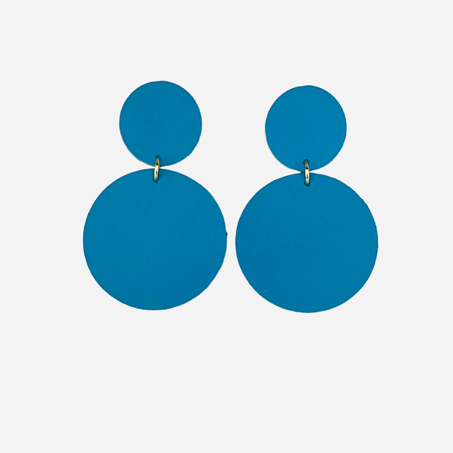 Boucles d'oreilles en cuir Caroline