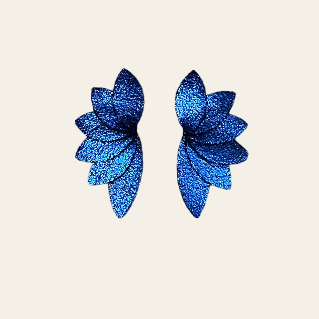 Boucles d'oreilles en cuir Gabrielle