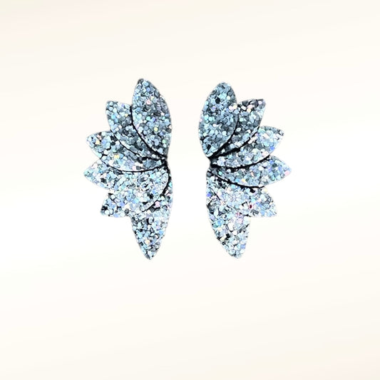 Boucles d'oreilles en cuir Mini-Gabrielle Glitter