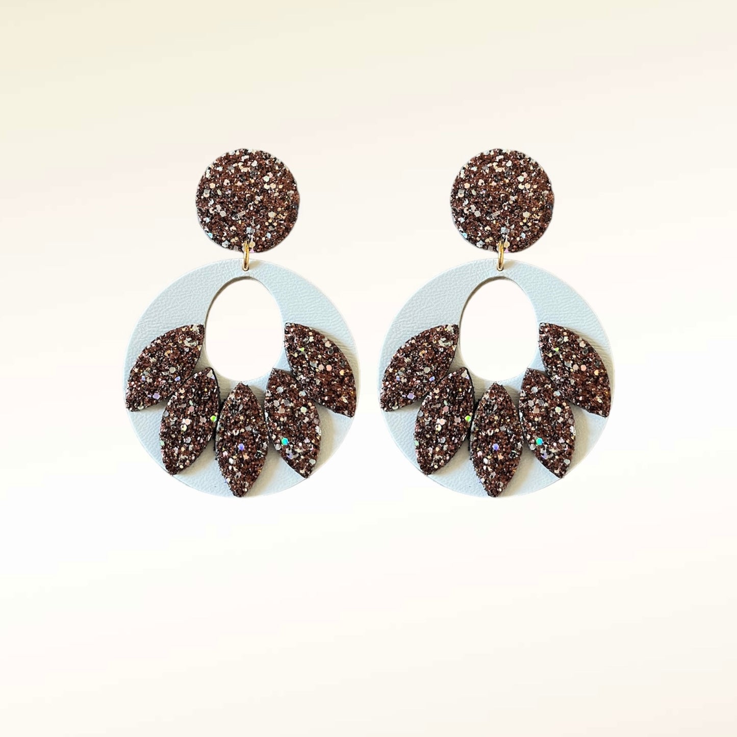 Boucles d'oreilles en cuir Jasmine