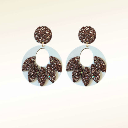 Boucles d'oreilles en cuir Jasmine