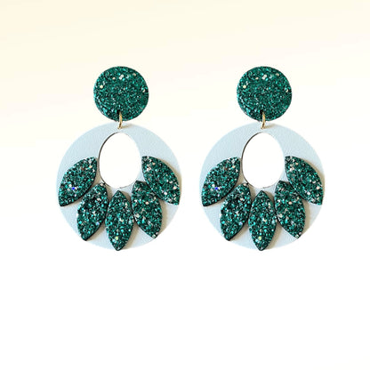 Boucles d'oreilles en cuir Jasmine