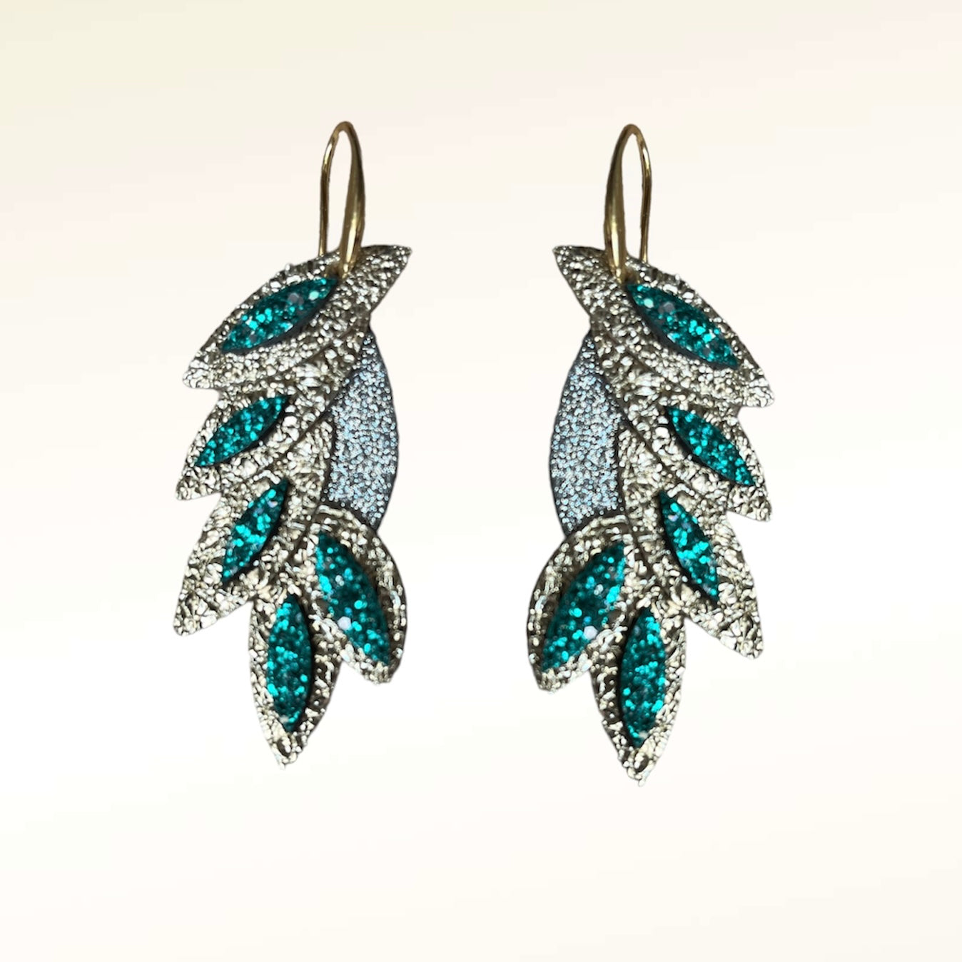 Boucles d'oreilles en cuir Miss Colibri