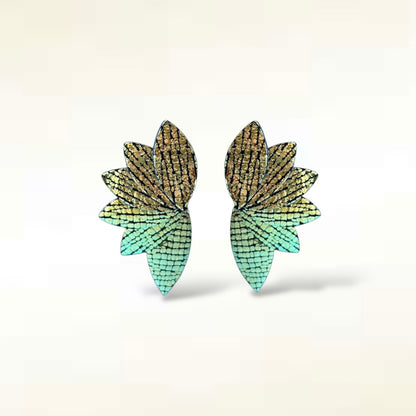 Boucles d'oreilles en cuir Gabrielle
