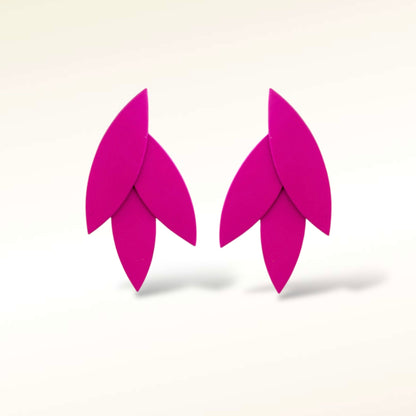 Boucles d'oreilles en cuir Frida