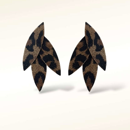 Boucles d'oreilles en cuir Frida