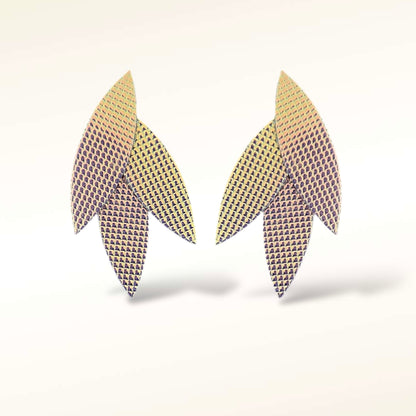 Boucles d'oreilles en cuir Frida