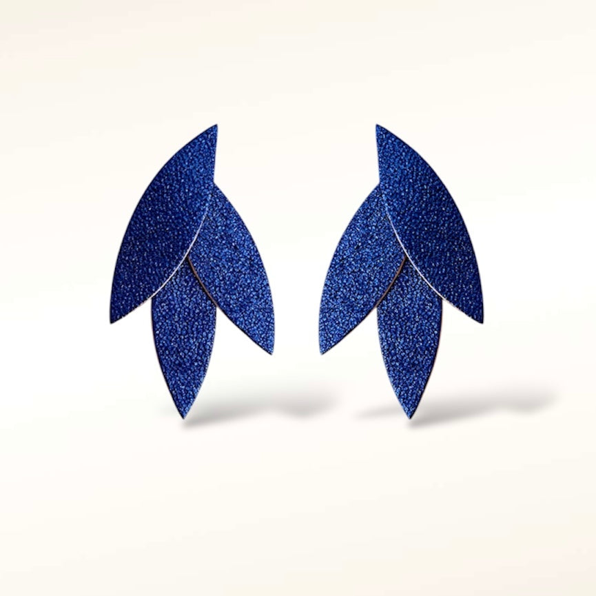 Boucles d'oreilles en cuir Frida