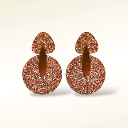 Boucles d'oreilles en cuir Eden