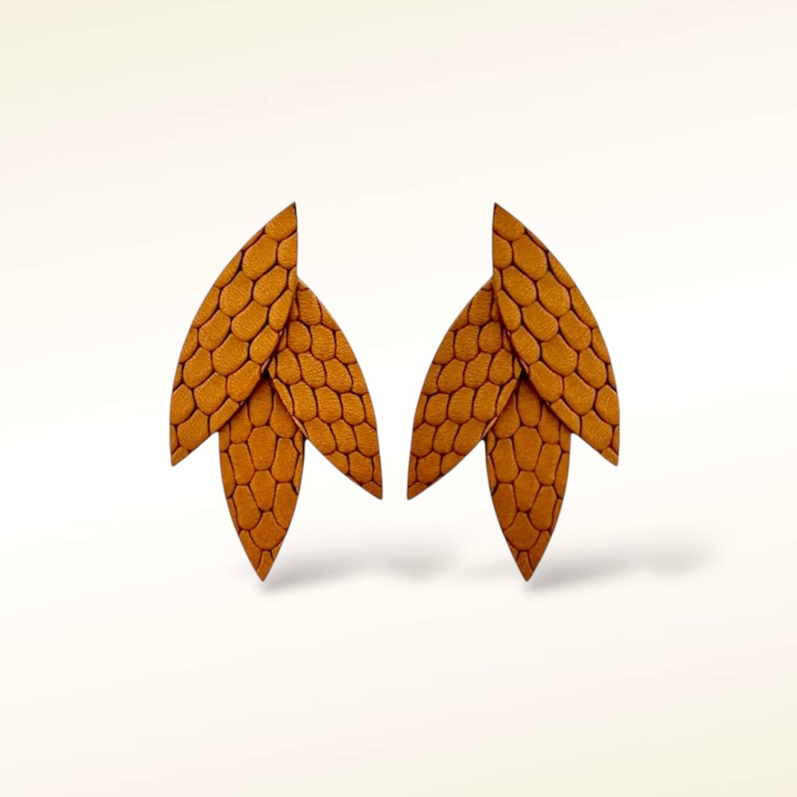 Boucles d'oreilles en cuir Frida