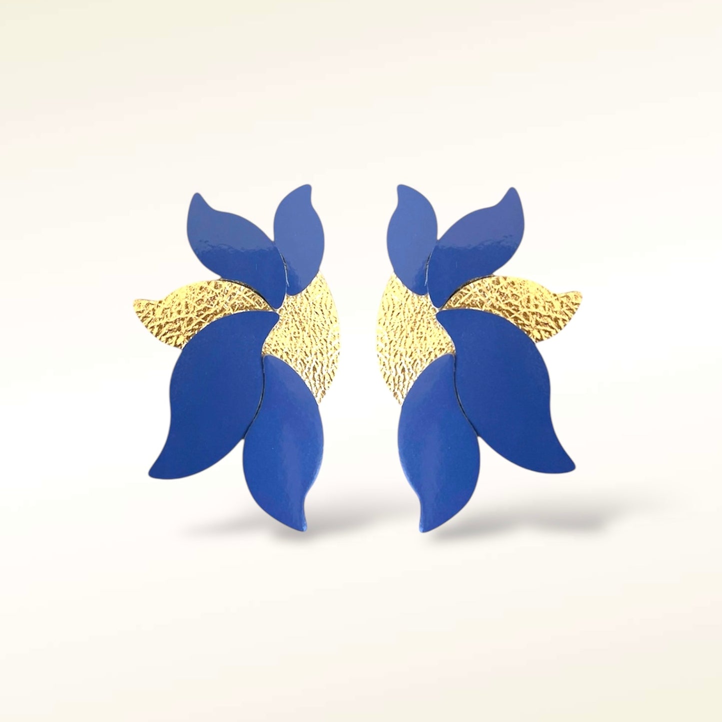 Boucles d'oreilles en cuir Flora