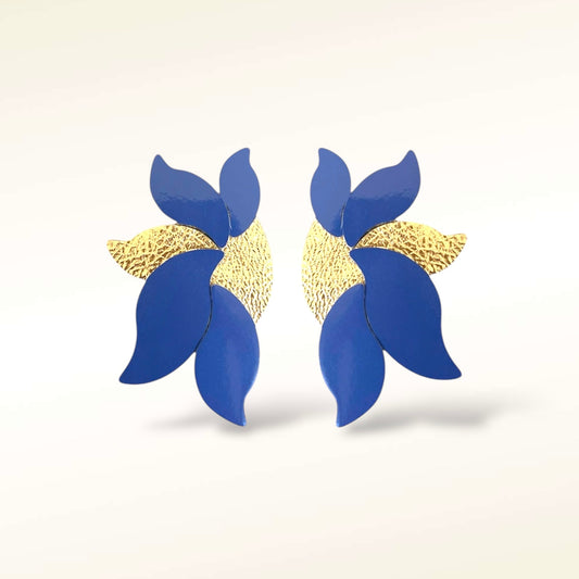 Boucles d'oreilles en cuir Flora