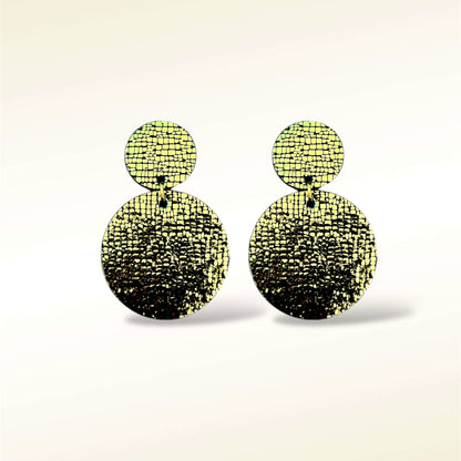 Boucles d'oreilles en cuir Caroline