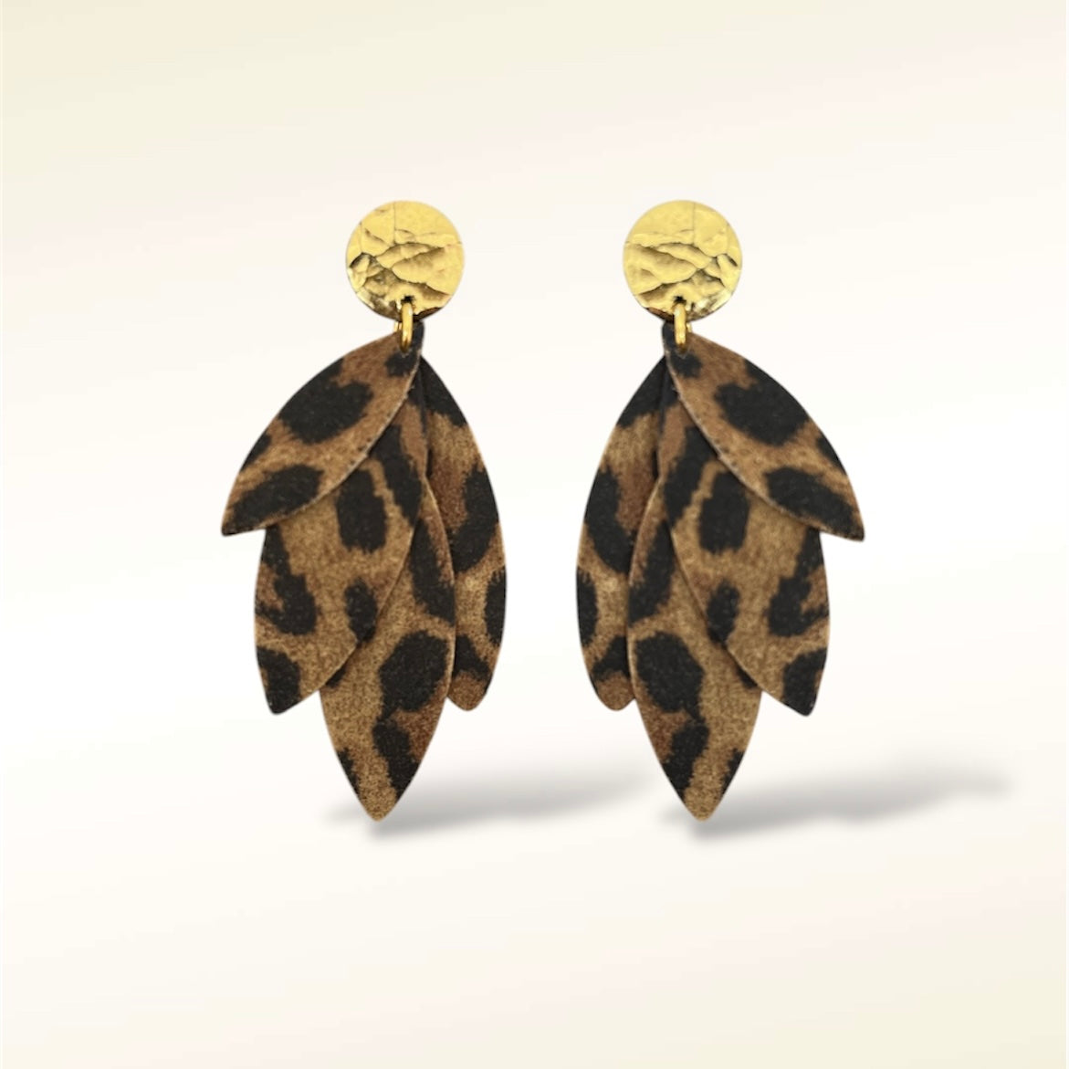 Boucles d'oreilles en cuir Pampa