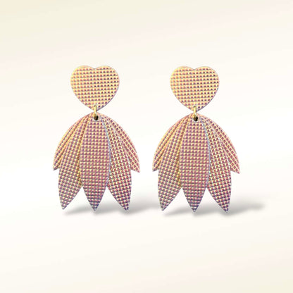 Boucles d'oreilles en cuir Mini-Krystel