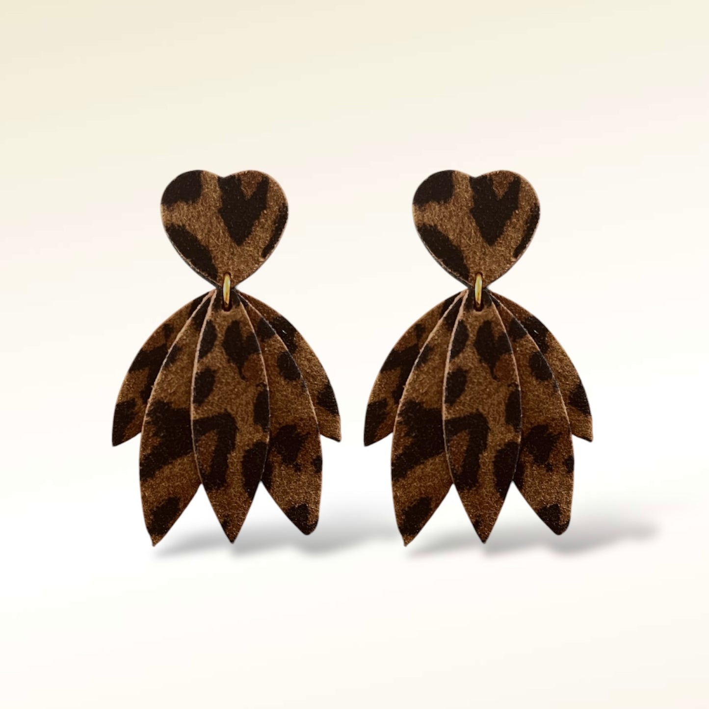 Boucles d'oreilles en cuir Mini-Krystel