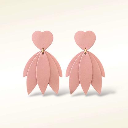 Boucles d'oreilles en cuir Mini-Krystel