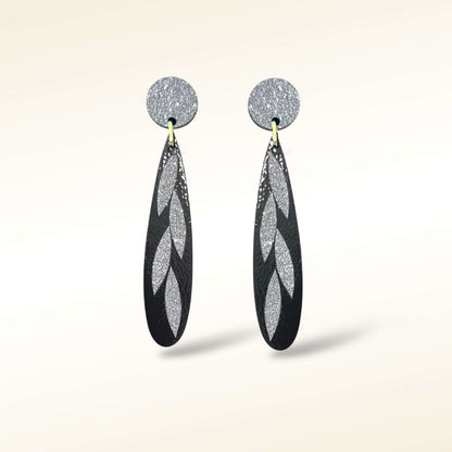 Boucles d'oreilles en cuir Holà!