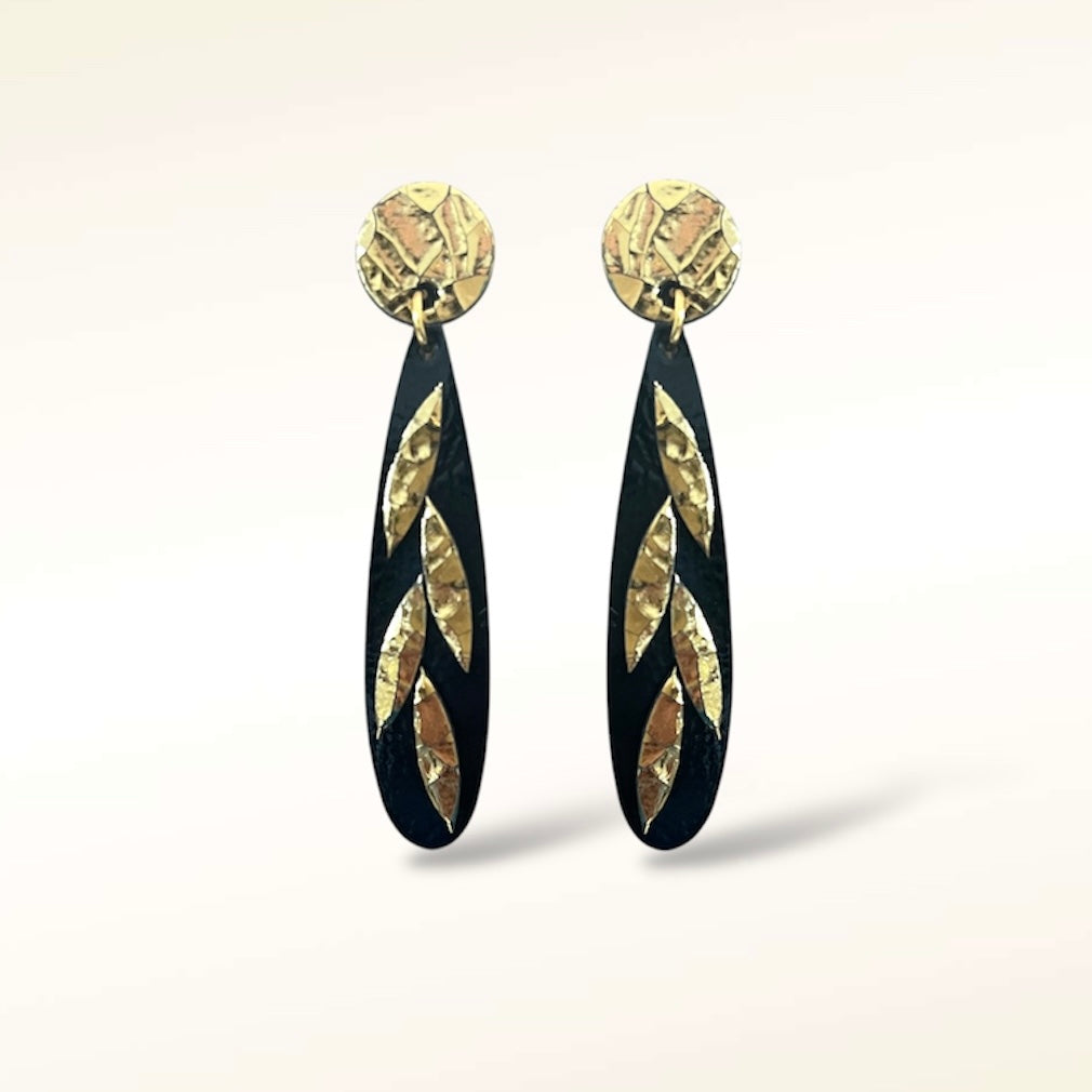 Boucles d'oreilles en cuir Holà!