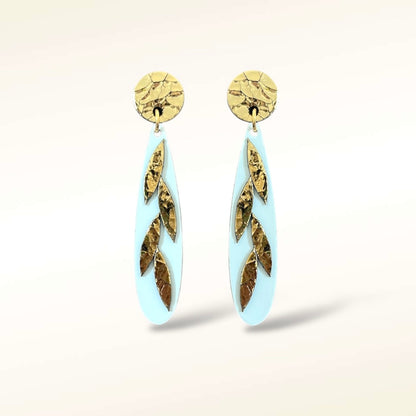 Boucles d'oreilles en cuir Holà!