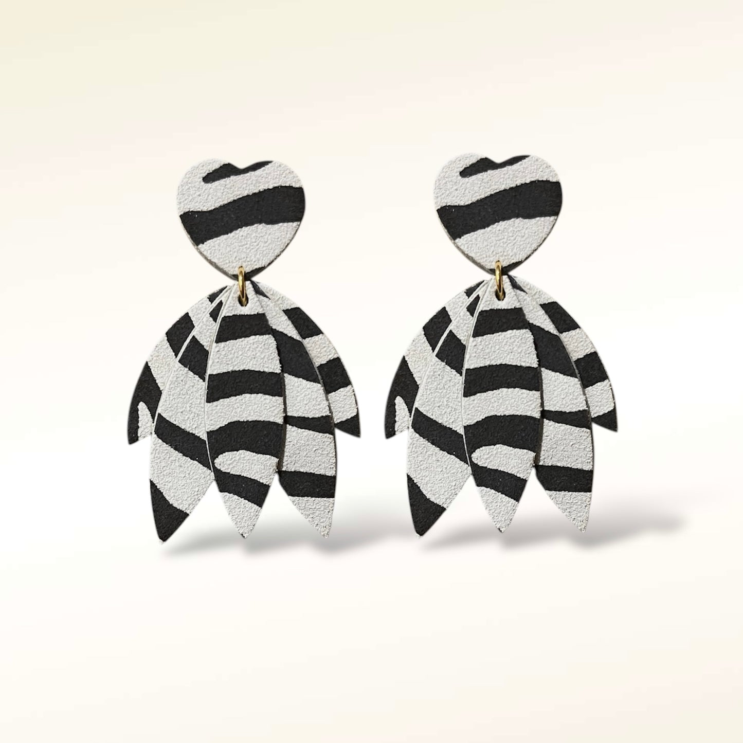 Boucles d'oreilles en cuir Mini-Krystel