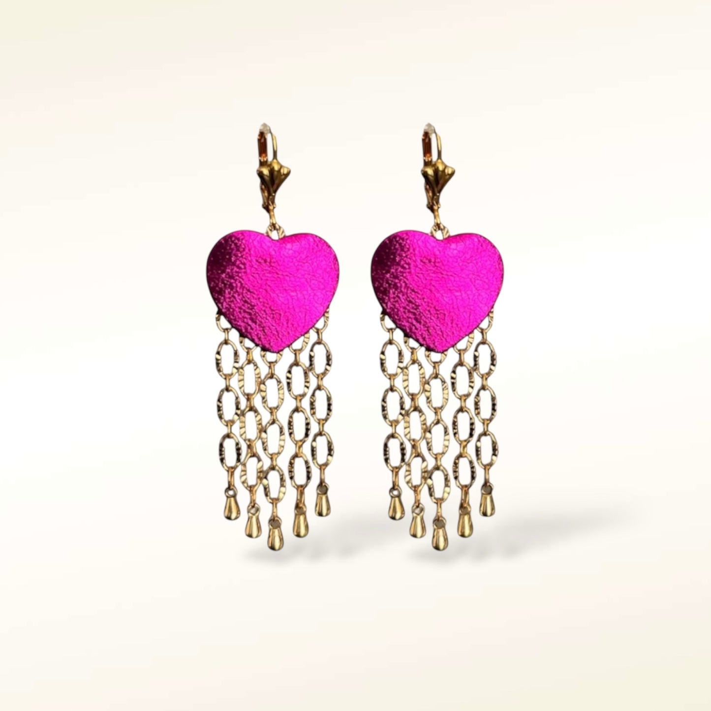 Boucles d'oreilles en cuir Aphrodite
