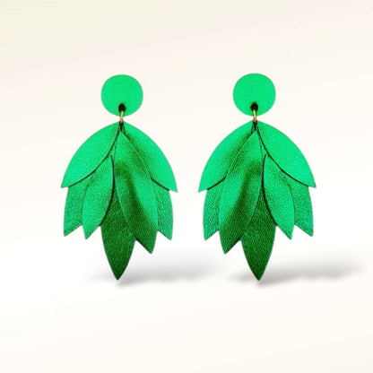 Boucles d'oreilles en cuir Janeiro