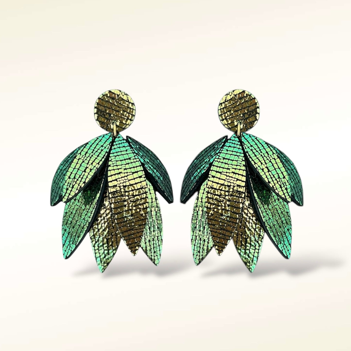 Boucles d'oreilles en cuir Nina
