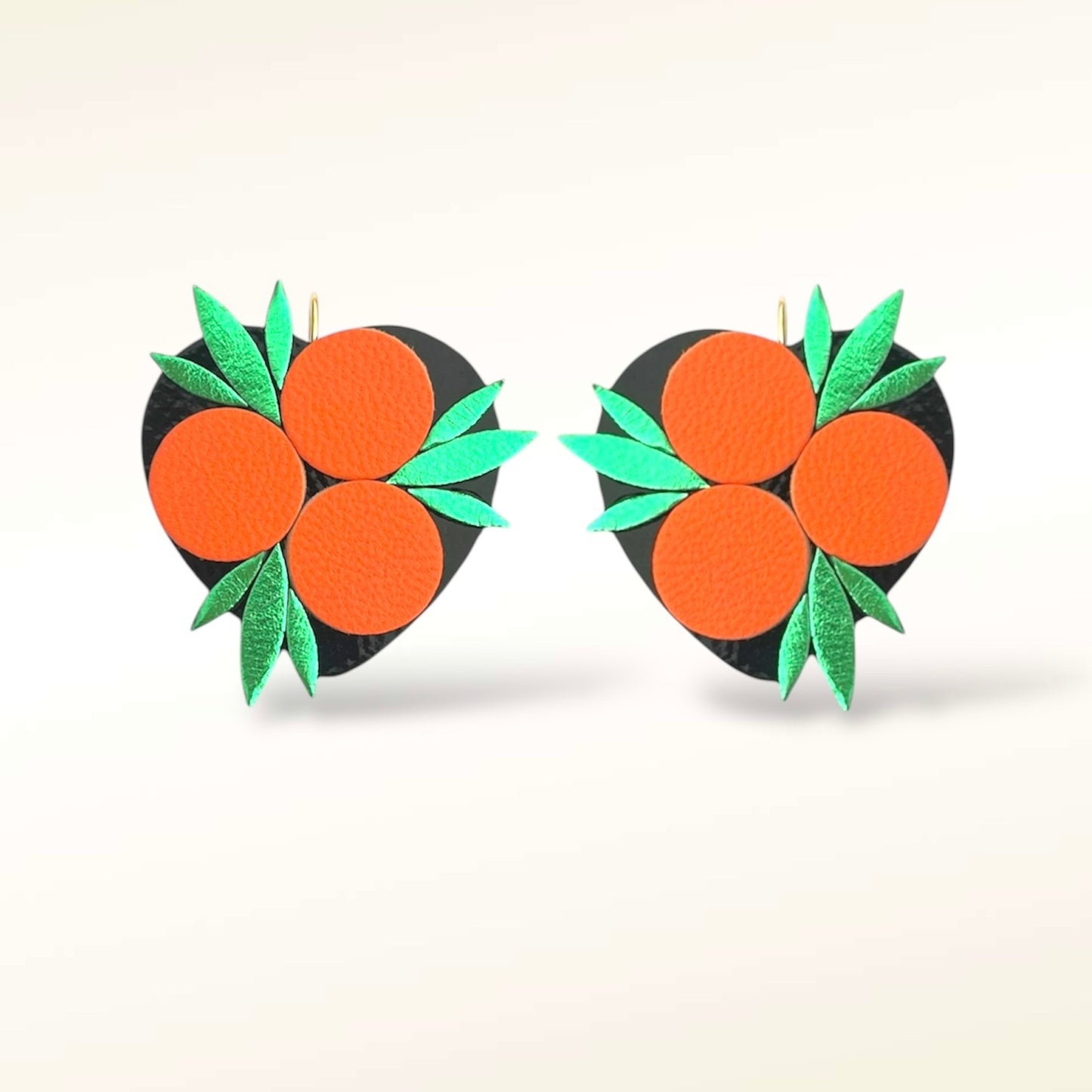 Boucles d'oreilles Oasis (Orange)
